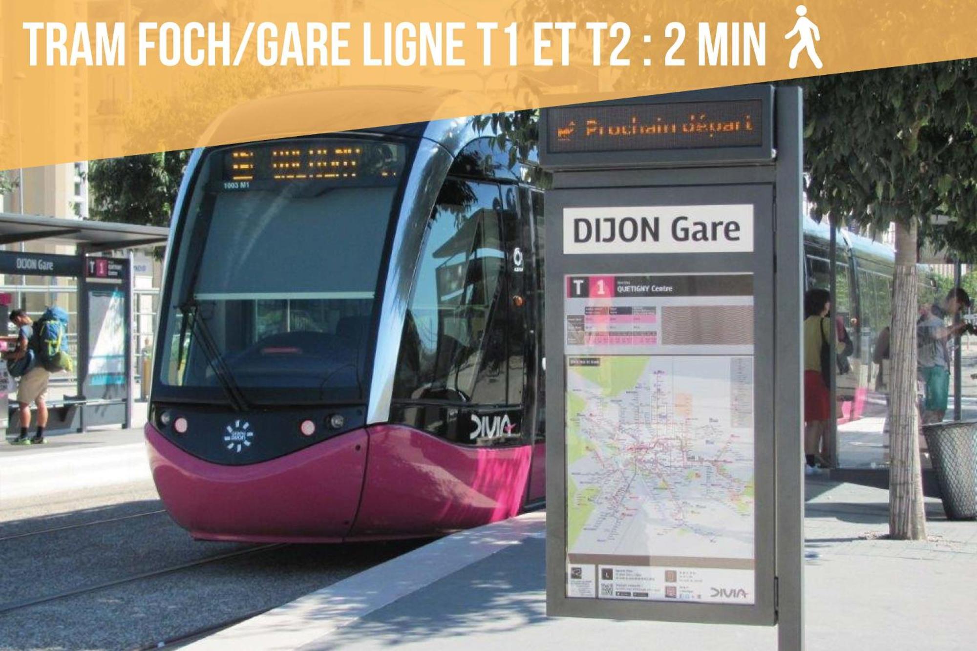Le Millotet - Agreable Studio A 2 Mn Dijon Gare Zewnętrze zdjęcie